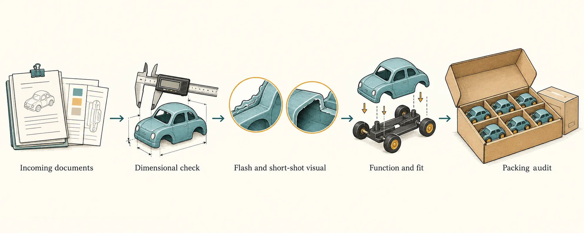 Explanatory diagram for Wholesale Toy RFQ Checklist: 10 Fields That Make Quotes Comparable