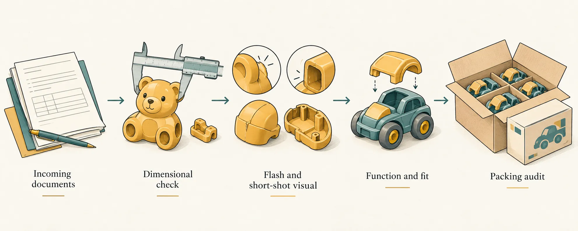 Explanatory diagram for OEM vs ODM Toys: Which Model Fits My Business?