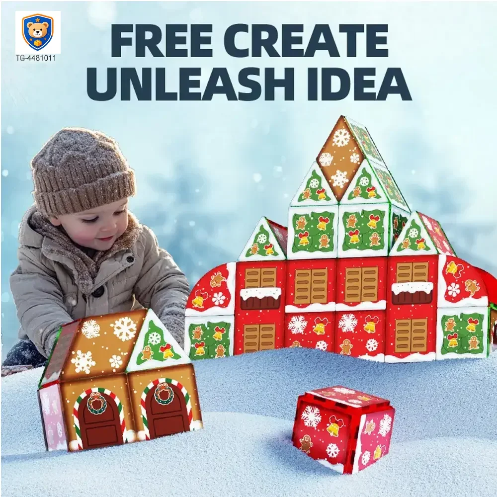 Christmas Magnetic Building Block Sets — product view 4