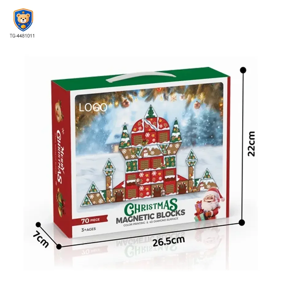 Christmas Magnetic Building Block Sets — product view 6