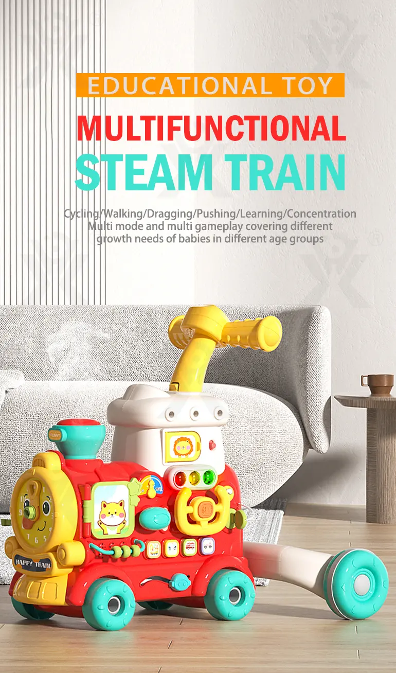 Baby Walkers,Steam Train Shape (TG4900002) — product detail panel 1