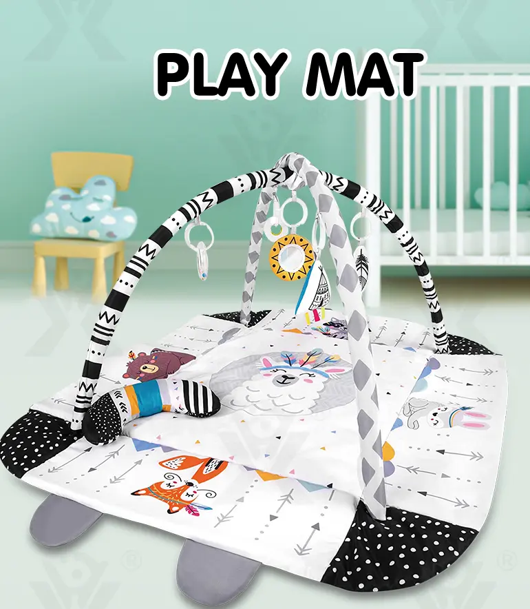 Baby Play Mats for Tummy Time, Crawling & Sensory Learning (TG4092323) — product detail panel 1