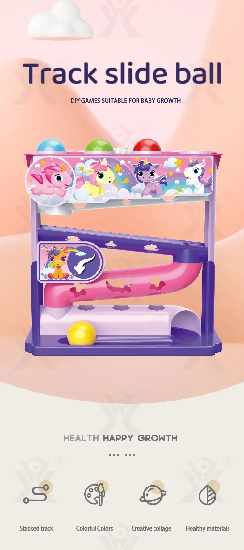 Wholesale Ball and Track Toys, with Music and Lights (TG4537292) — product detail panel 1