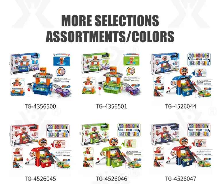 Car Wash Toy Sets, Equipped with Manual Water Spray System and Alloy Toy Car (TG4526045) — product detail panel 7