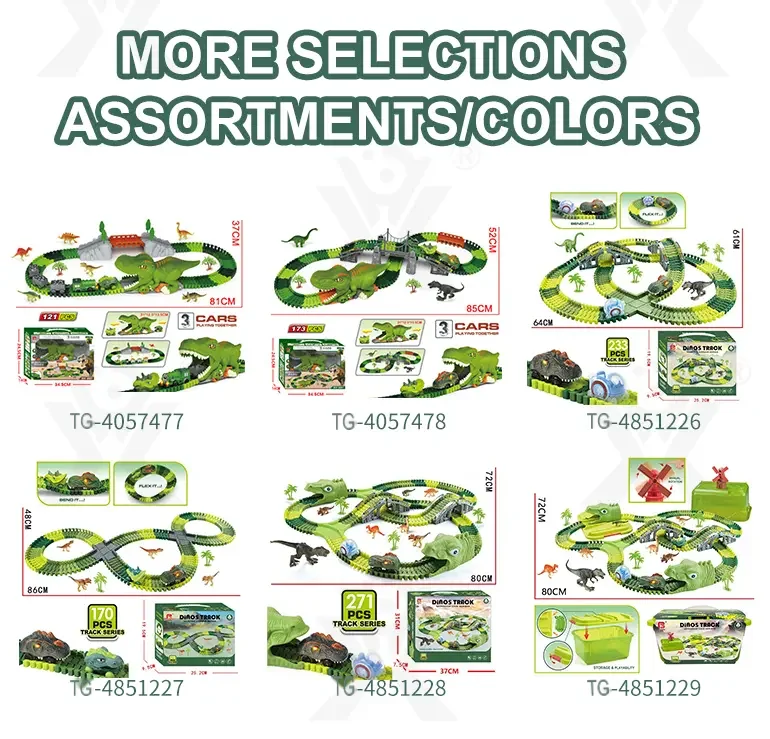 Dinosaur Themed Track Toy Sets (TG4057477) — product detail panel 11