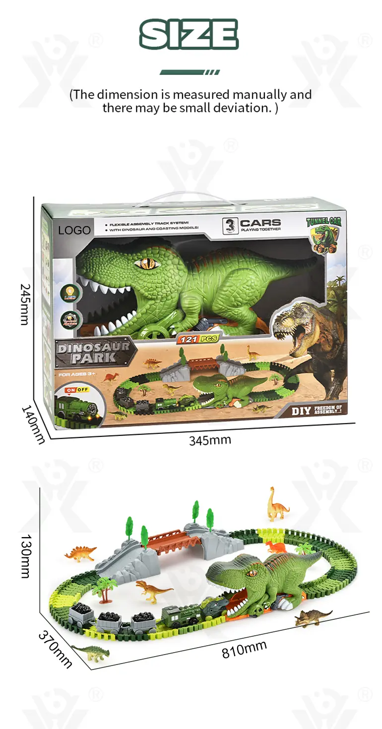 Dinosaur Themed Track Toy Sets (TG4057477) — product detail panel 12