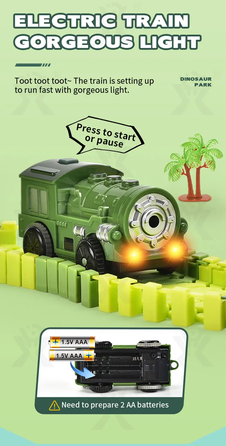 Dinosaur Themed Track Toy Sets (TG4057477) — product detail panel 3