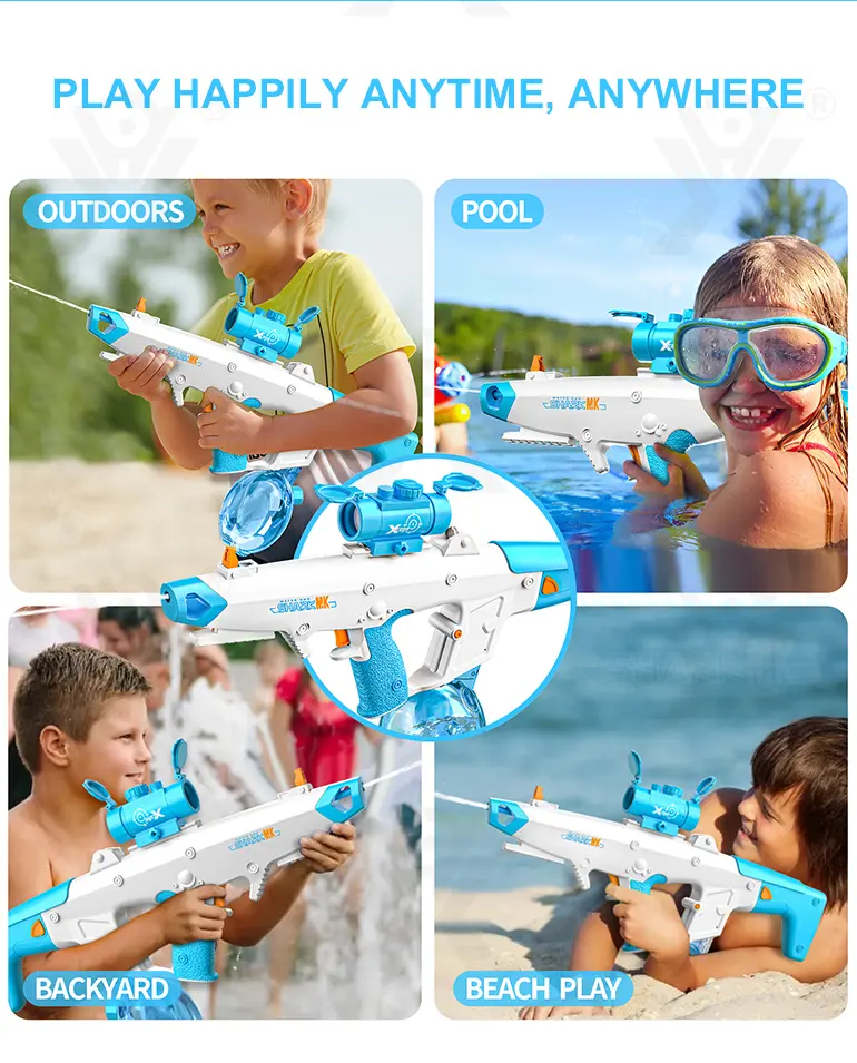 Water Guns, Bulk Kids Water Gun Toys for Sale, with Electric Automatic Continuous Shooting System (TG4485085) — product detail panel 3