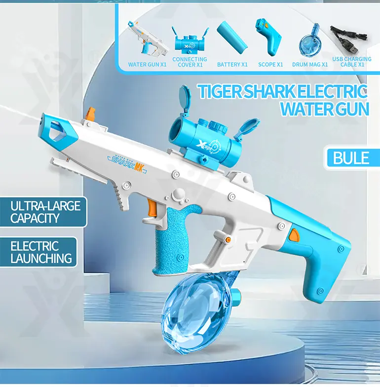 Water Guns, Bulk Kids Water Gun Toys for Sale, with Electric Automatic Continuous Shooting System (TG4485085) — product detail panel 5