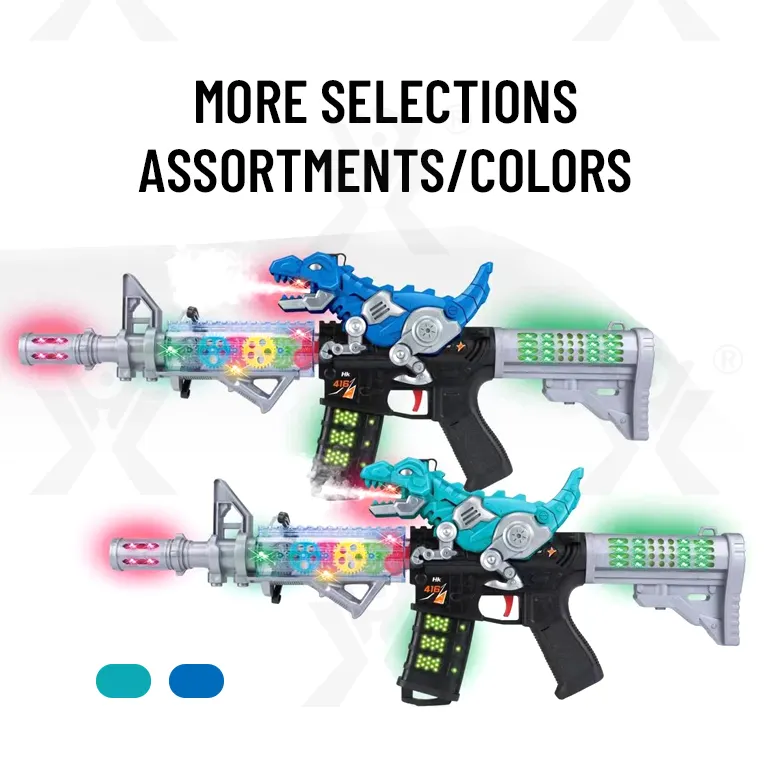 Dinosaur Electric Toy Guns with LED Lights, Sounds & Spray (TG4395199) — product detail panel 6