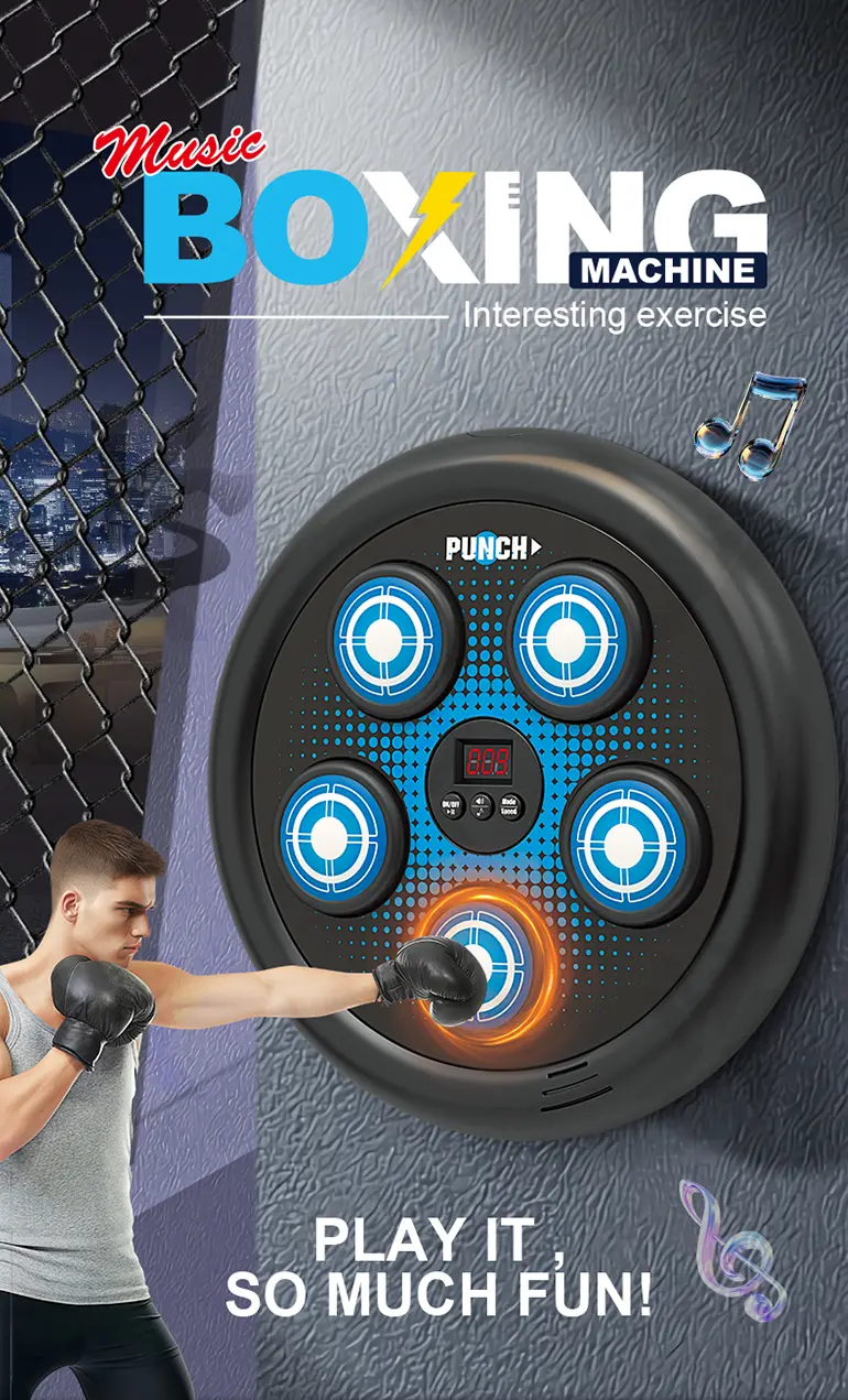Electronic Boxing Board Toys, Boxing Toys for 8 Year Olds and Up (TG4862798) — product detail panel 1