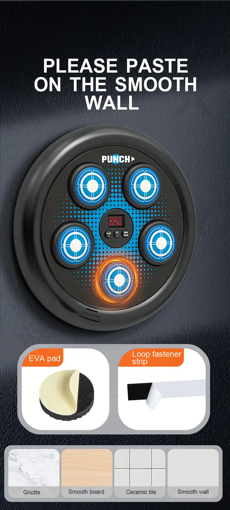 Electronic Boxing Board Toys, Boxing Toys for 8 Year Olds and Up (TG4862798) — product detail panel 3