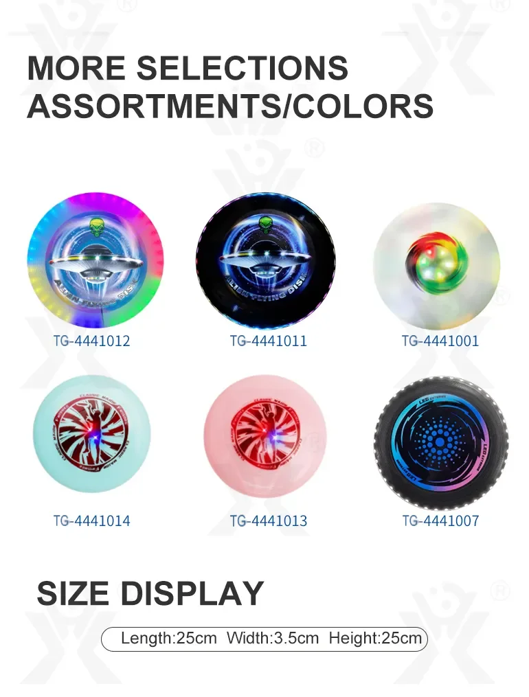 Alien Glowing Flying Discs (TG4441011) — product detail panel 5