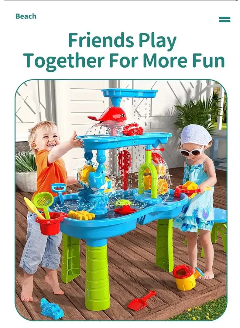Kids Beach Water Play Table Toys (TG4043983) — product detail panel 3