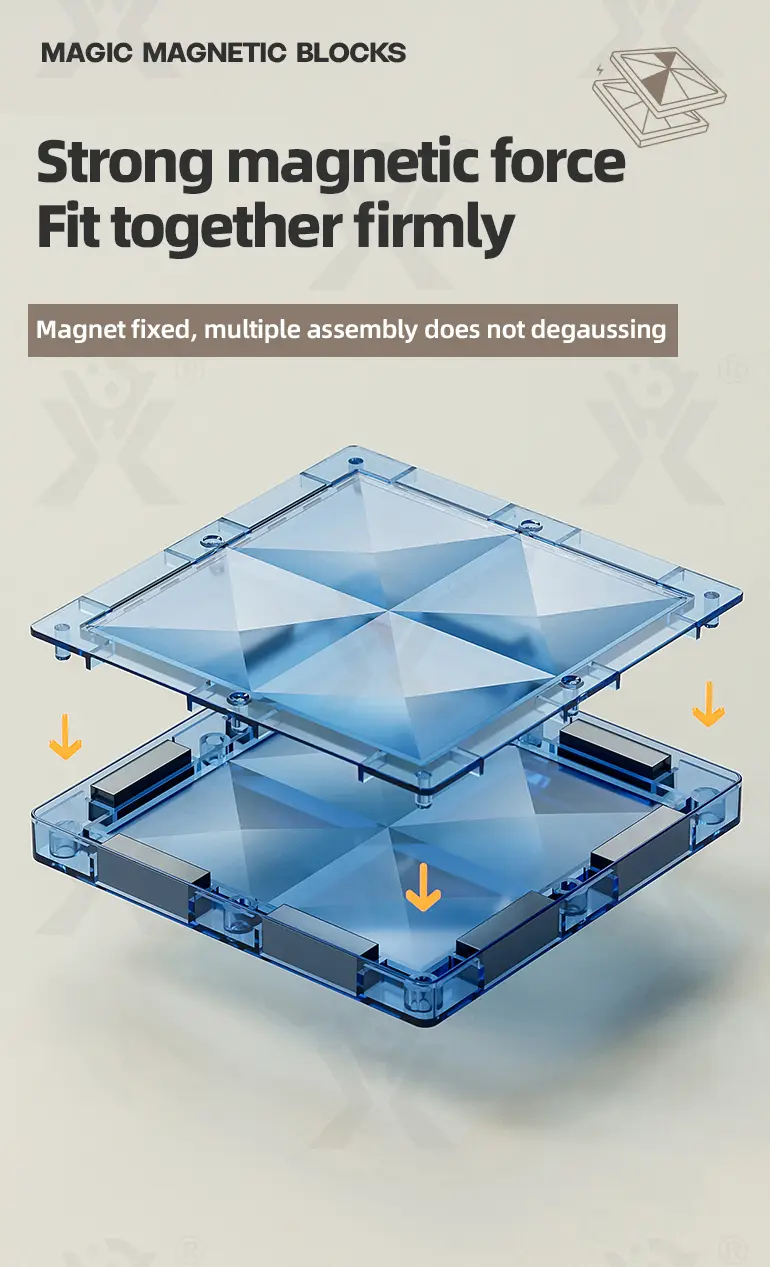 Magnetic Building Block Sets, Stimulate Children’s 3D Imagination (TG4074525) — product detail panel 5