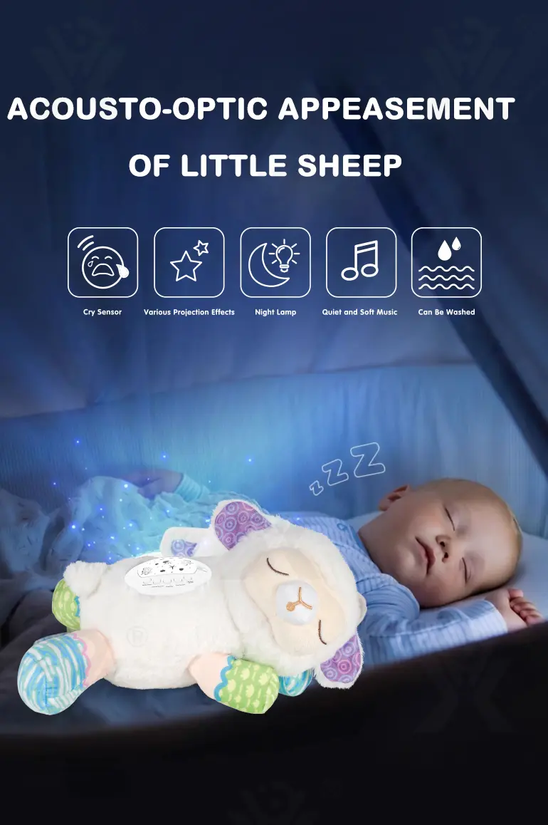 Multifunctional Baby Soothing Dolls –With Intelligent Crying Sensor, Soothing Music to Comfort Your Baby (TG4855584) — product detail panel 1