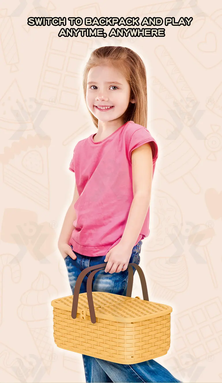 Picnic Pretend Play Toy Sets for Kid (TG4533847) — product detail panel 4