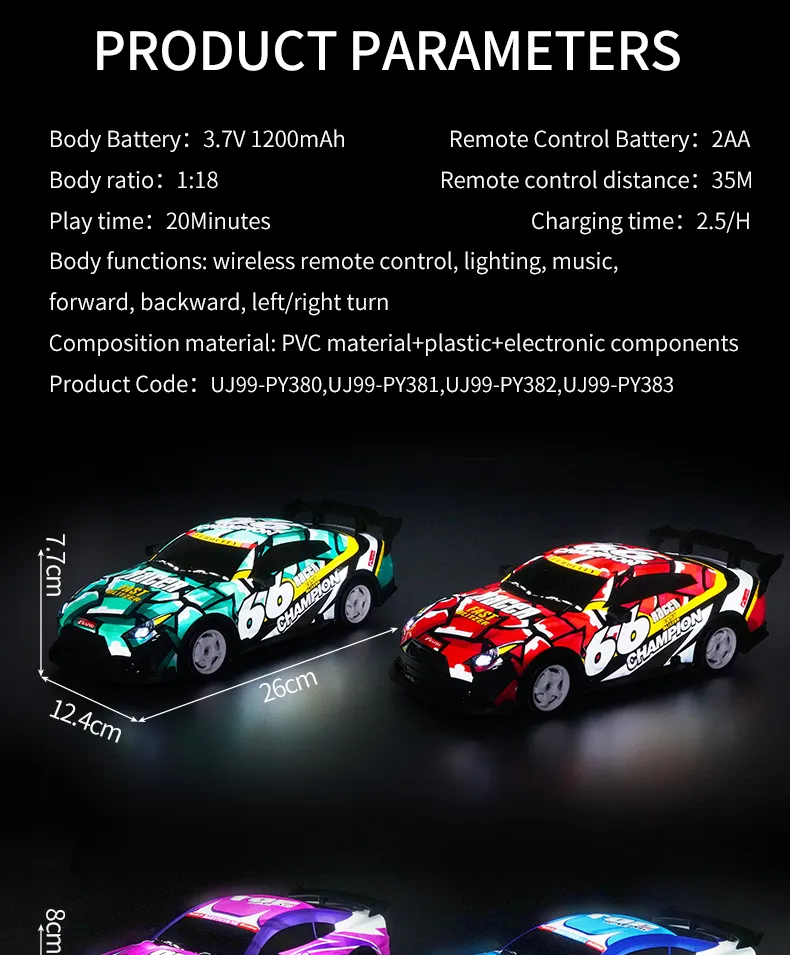 Remote Control Cars for Kids and Collectors (TG4421087) — product detail panel 12