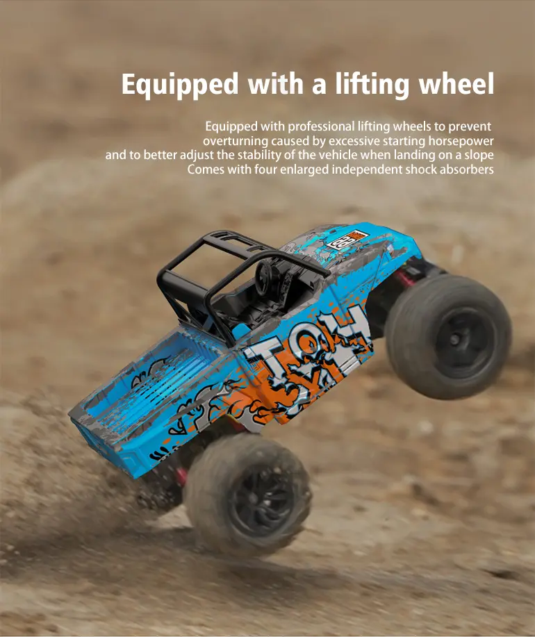 High-Speed RC Cars, 36km/h, 1:16 Simulation Car Body, Six Colors Available (TG4048964) — product detail panel 8