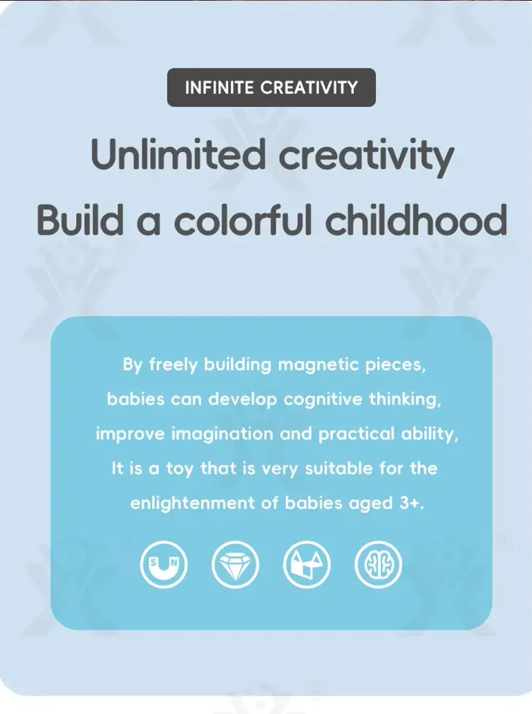 Shiny Magnetic Building Blocks (TG4863236) — product detail panel 2