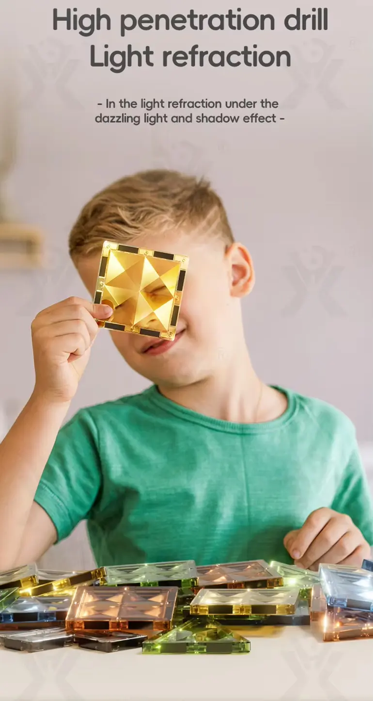 Shiny Magnetic Building Blocks (TG4863236) — product detail panel 5