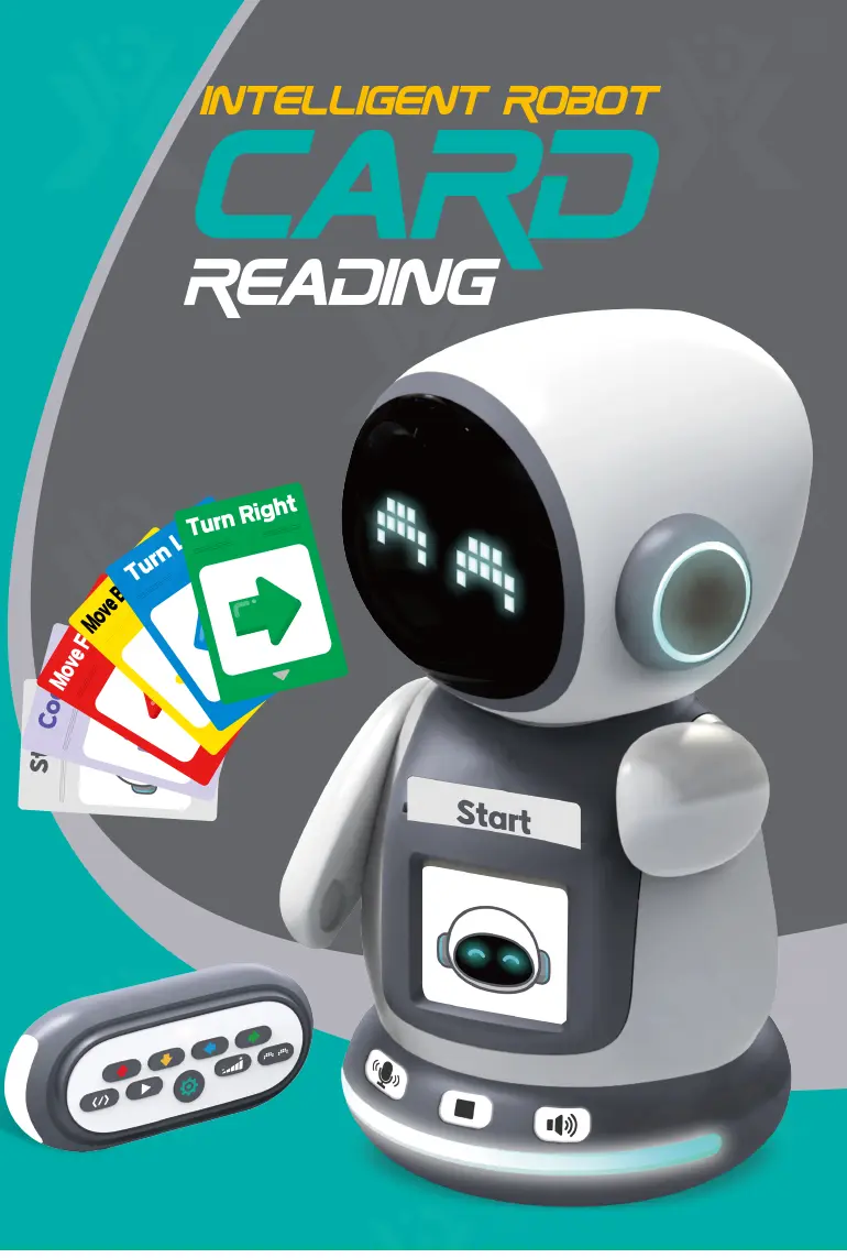 Smart Card-Reading Robot Toys (TG4540801) — product detail panel 1