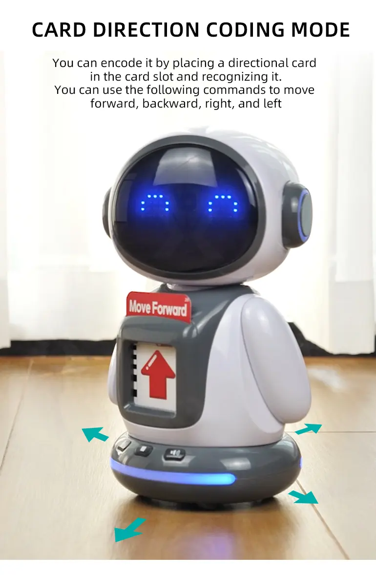 Smart Card-Reading Robot Toys (TG4540801) — product detail panel 3