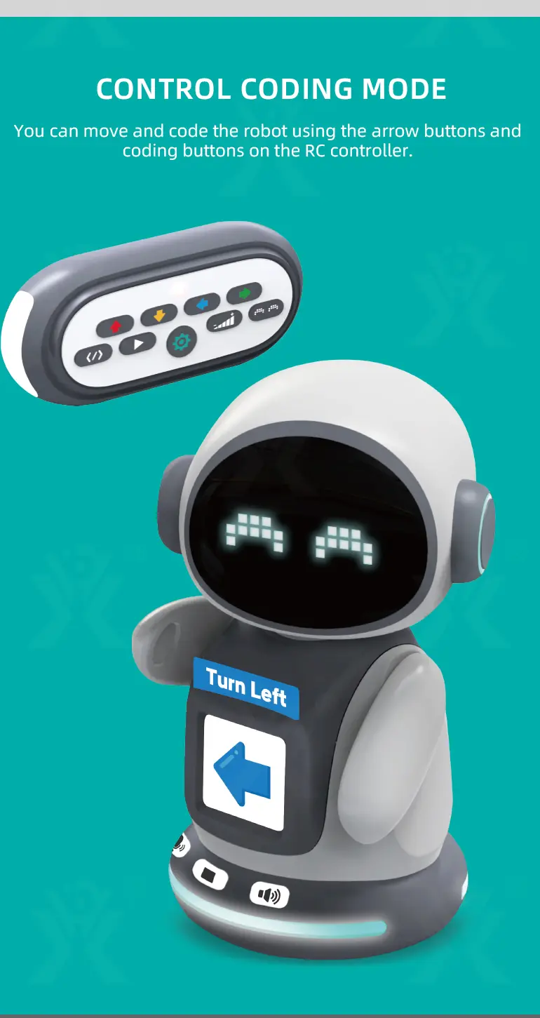 Smart Card-Reading Robot Toys (TG4540801) — product detail panel 6