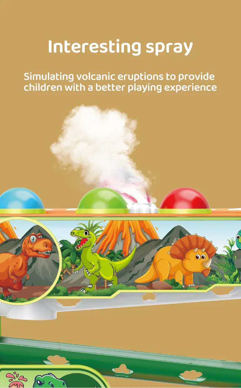 Dinosaur Theme Track Ball Toy Set (TG4537294) — product detail panel 4