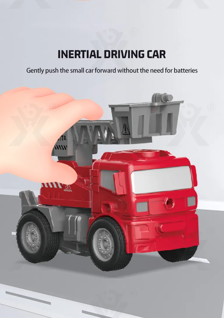 Transforming Construction Truck Toys, Bulk Friction Toy Car with Collision Auto-Transform (TG4469627) — product detail panel 3