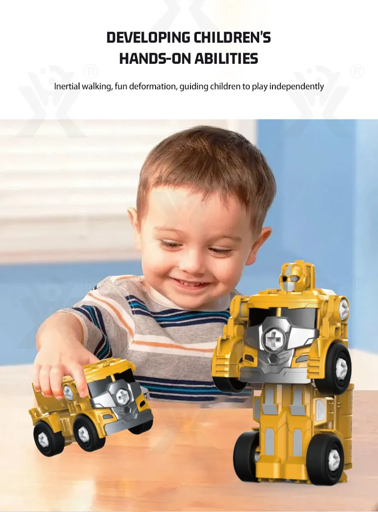 5-in-1 Transforming Construction Vehicle Robot Toy Set for Kids (TG4469636) — product detail panel 2