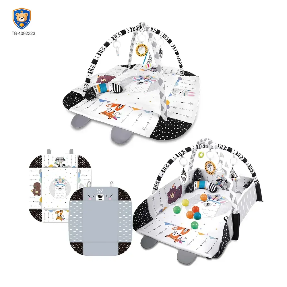 Baby Play Mats for Tummy Time, Crawling & Sensory Learning — product view 3