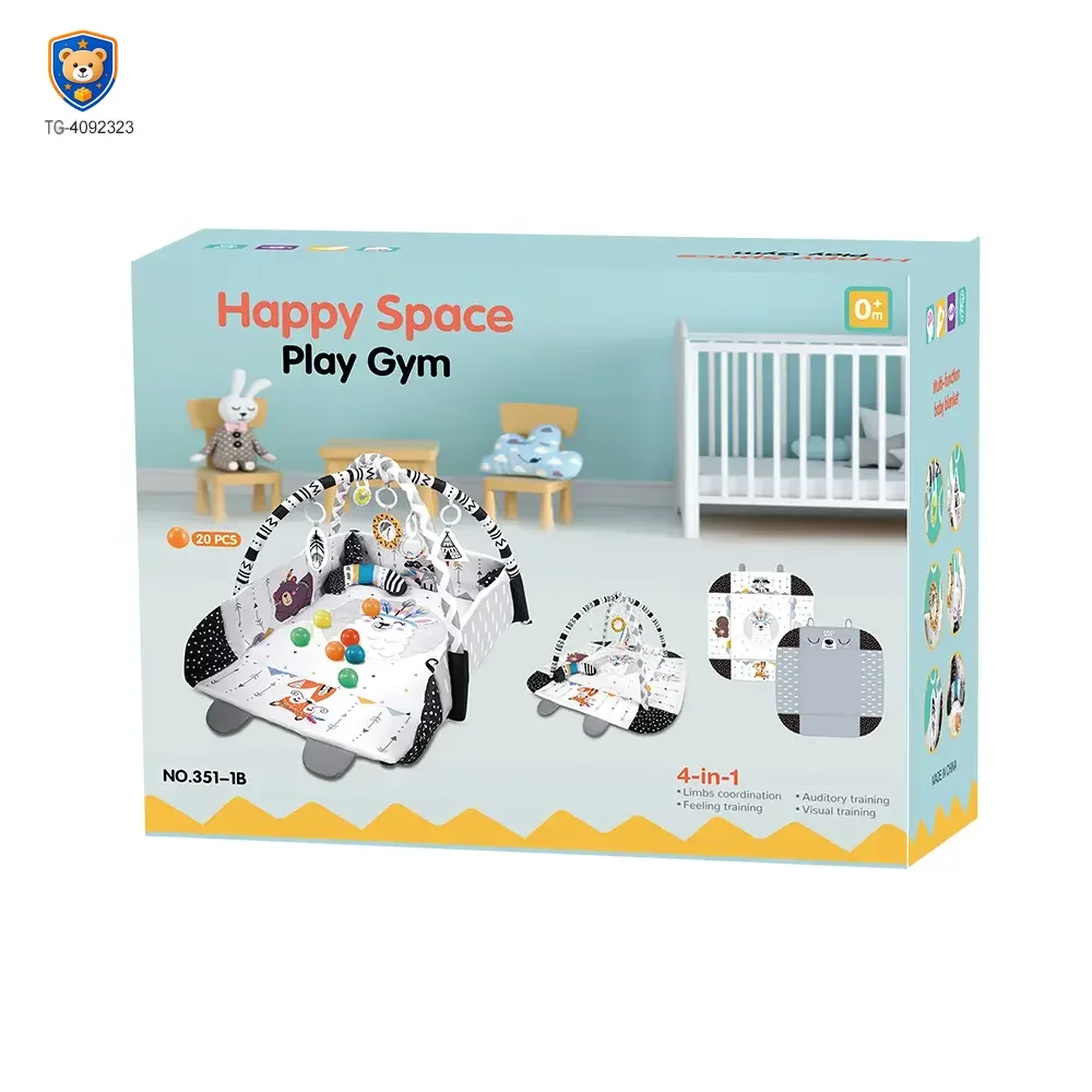 Baby Play Mats for Tummy Time, Crawling & Sensory Learning — product view 5