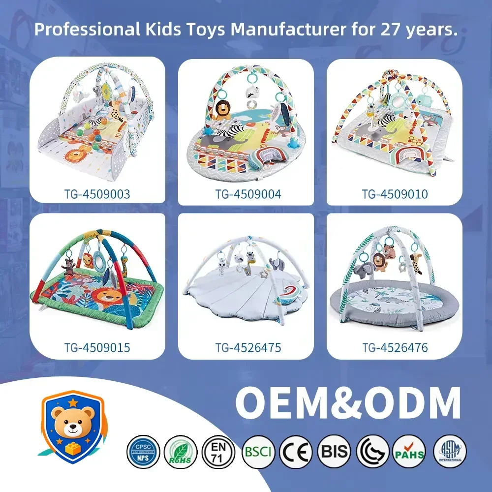 Baby Play Mats for Tummy Time, Crawling & Sensory Learning — product view 6