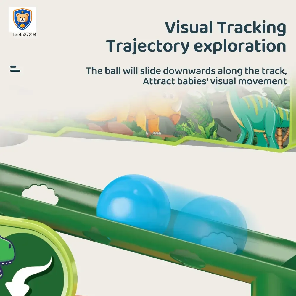 Dinosaur Theme Track Ball Toy Set — product view 3