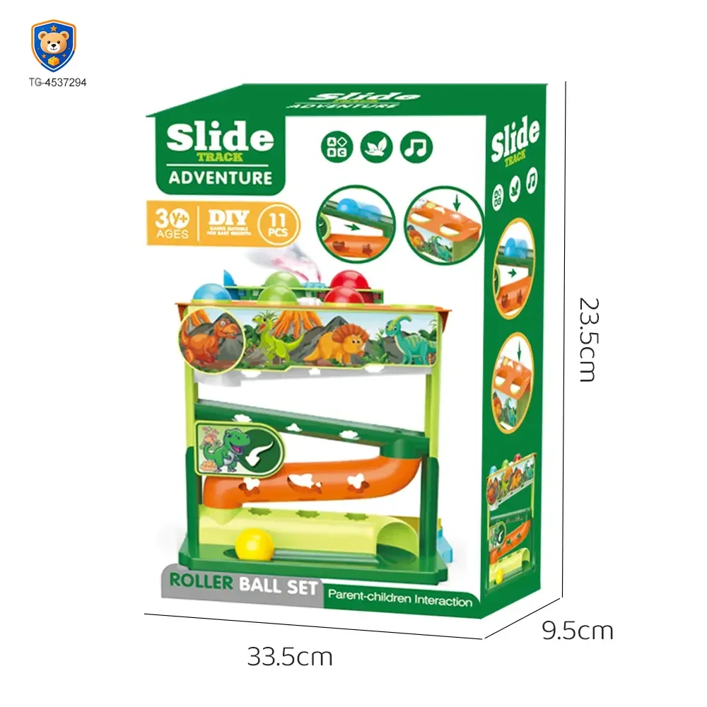 Dinosaur Theme Track Ball Toy Set — product view 7