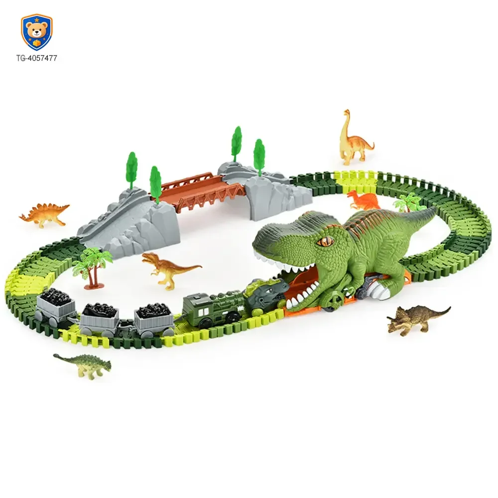 Dinosaur Themed Track Toy Sets — product view 1