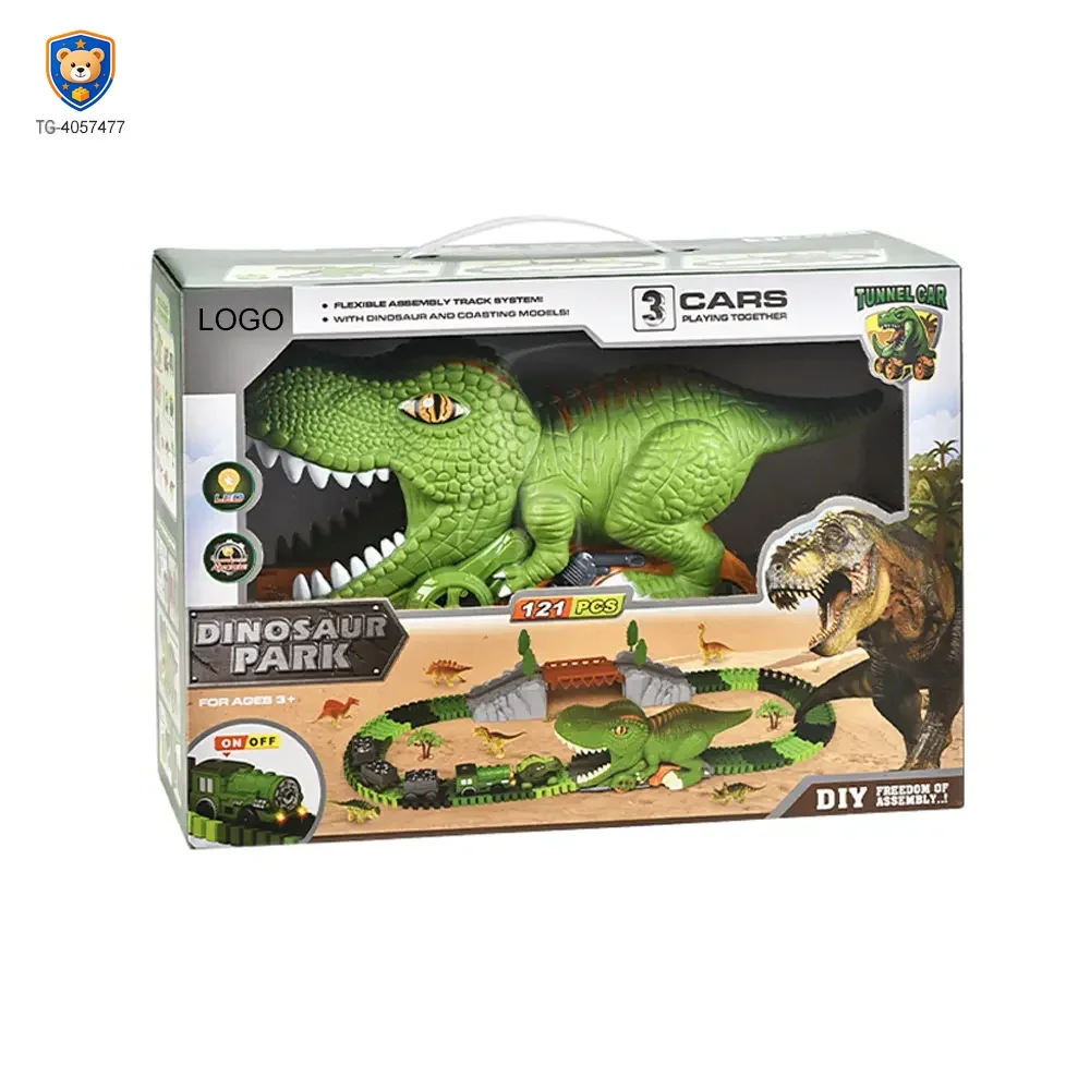 Dinosaur Themed Track Toy Sets — product view 5