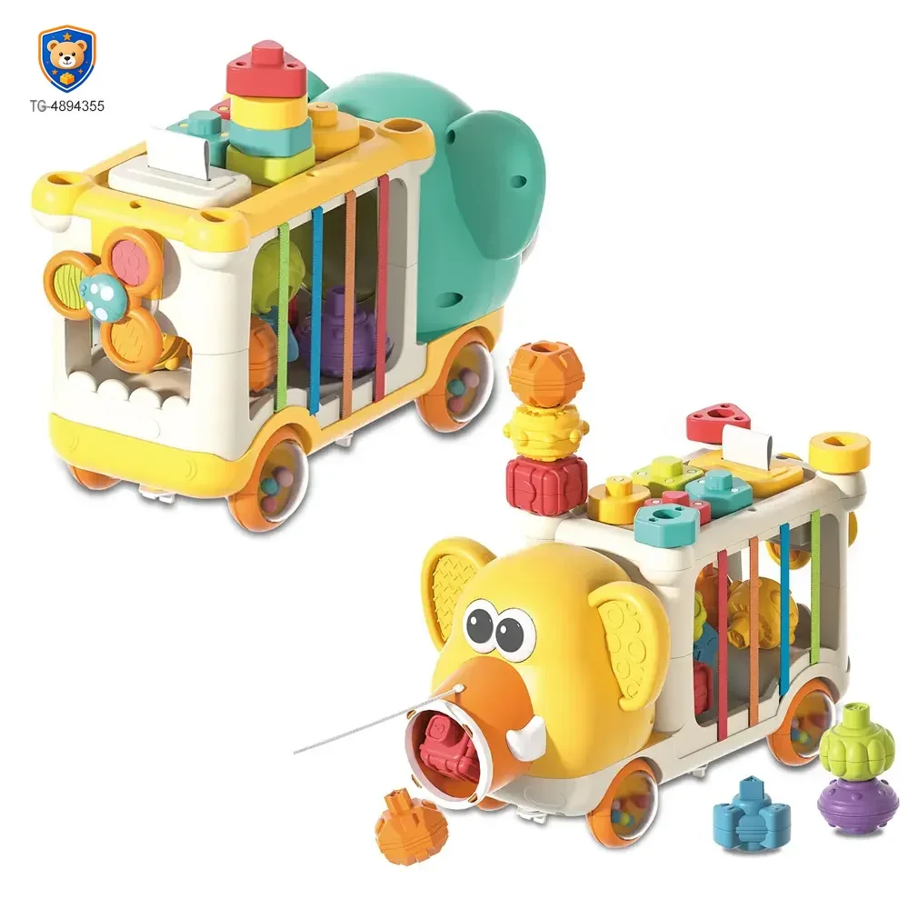 Educational Toys, Elephant Stacking Toys, Interesting Building Blocks — product view 1