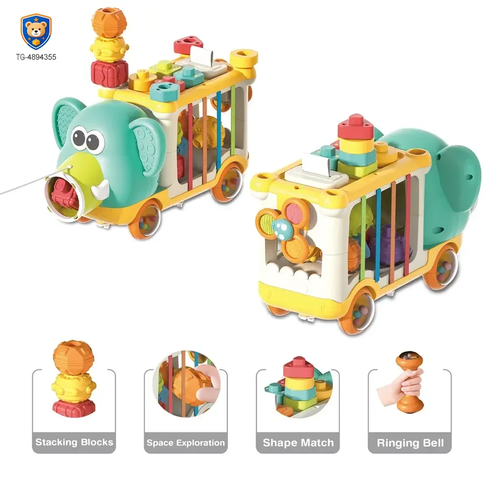 Educational Toys, Elephant Stacking Toys, Interesting Building Blocks — product view 4