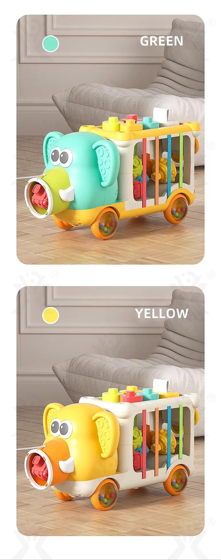 Educational Toys, Elephant Stacking Toys, Interesting Building Blocks (TG4894355) — product detail panel 11