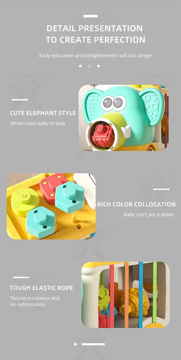 Educational Toys, Elephant Stacking Toys, Interesting Building Blocks (TG4894355) — product detail panel 12
