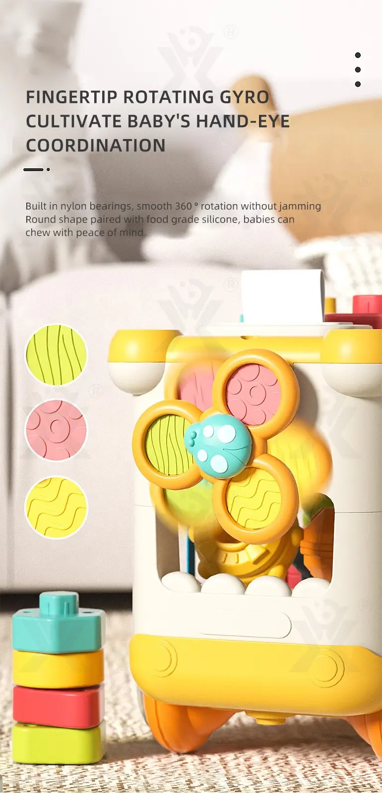 Educational Toys, Elephant Stacking Toys, Interesting Building Blocks (TG4894355) — product detail panel 7