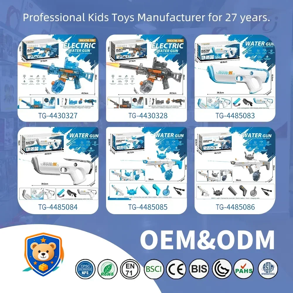 Water Guns, Bulk Kids Water Gun Toys for Sale, with Electric Automatic Continuous Shooting System — product view 6