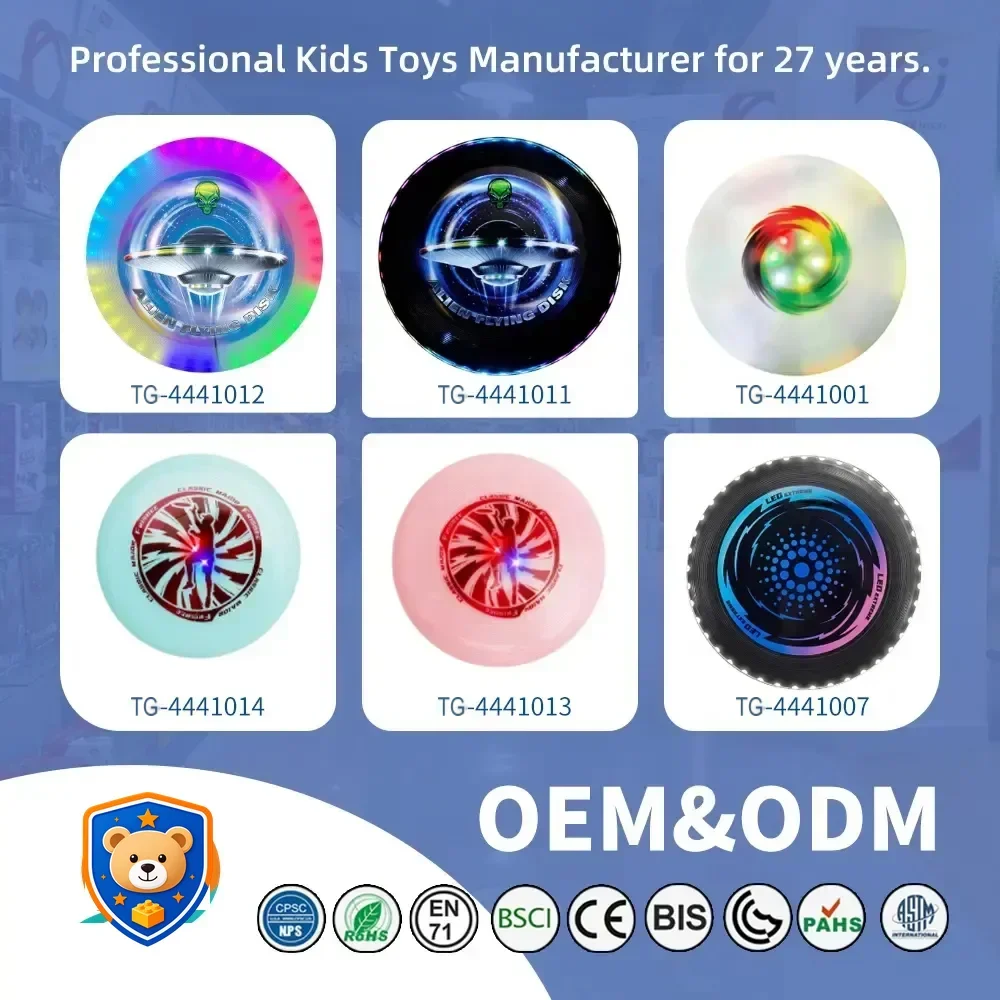 Alien Glowing Flying Discs — product view 9