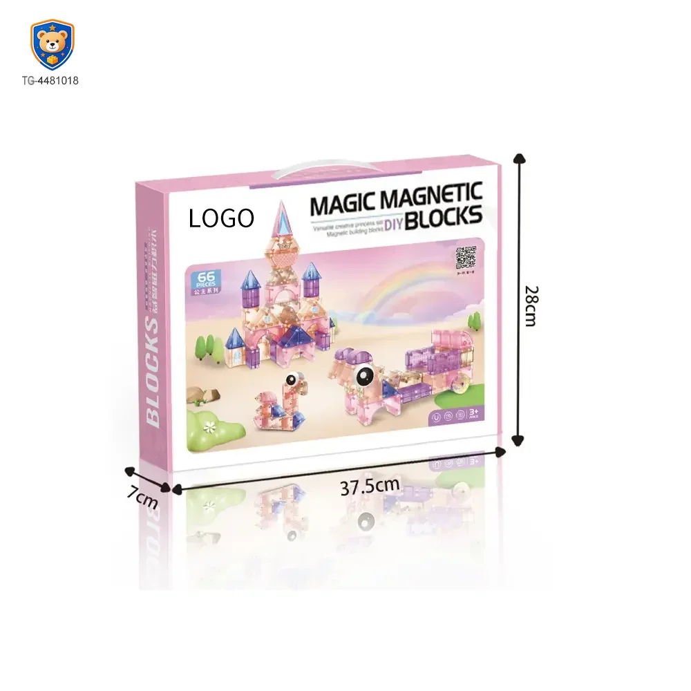 Magic Magnetic Building Block Sets, Kids‘ Fairy Tale Building Block Toys, Wholesale and Customizable — product view 6