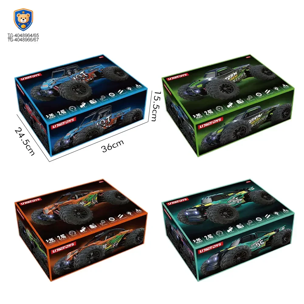 High-Speed RC Cars, 36km/h, 1:16 Simulation Car Body, Six Colors Available — product view 14