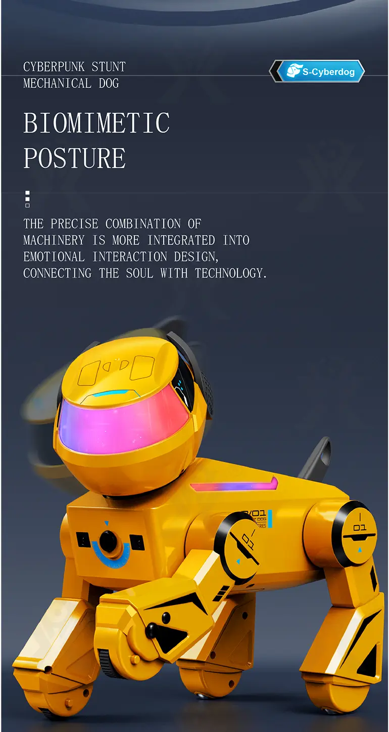 Smart Toy Robot Dogs​ with Remote Control, Dance & Light Show (TG4892098) — product detail panel 5