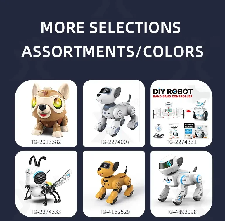 Smart Toy Robot Dogs​ with Remote Control, Dance & Light Show (TG4892098) — product detail panel 14