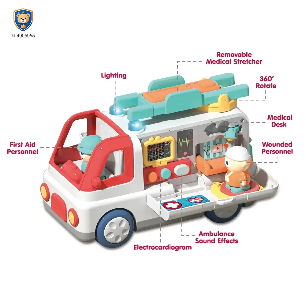 Rescue Ambulance Toy — product view 5